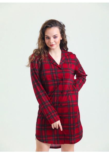 Düz Bordo Kadın Gecelik 87764 fiyatları