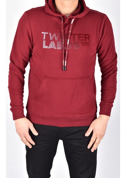 Esw 1922 Kapüşonlu Sweat/bordo/m