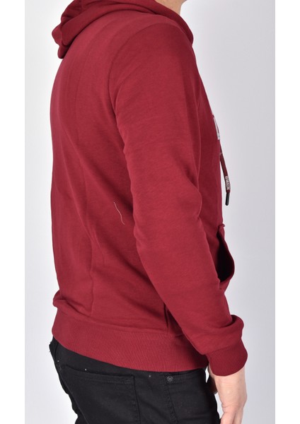 Esw 1922 Kapüşonlu Sweat/bordo/m