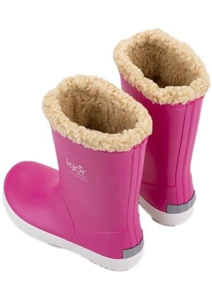 Splash Nautico Çocuk Kürklü Fuşya Yağmur Çizmesi 29 fırsatları