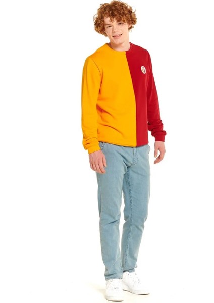 Galatasaray Lisanslı Erkek Sarı Kırmızı Sweatshirt fiyatları