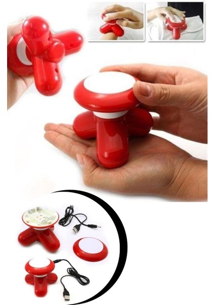 Mimo Mini Titreşimli Masaj Aleti USB Kablolu