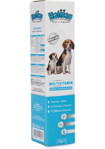 Multivitamin Paste Köpek Multivitamin Macunu 100 GR