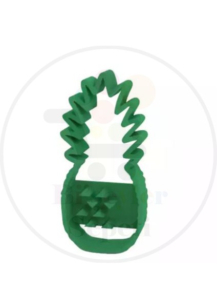 Ananas Kurabiye Kalıbı