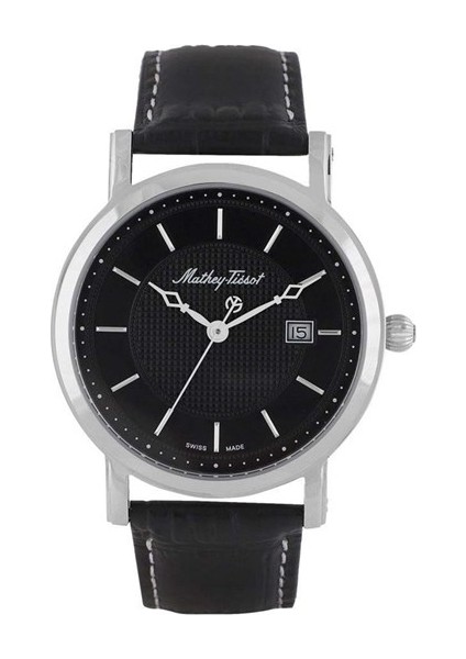 HB611251AN Swıss Made Deri Kayışlı Erkek Kol Saati