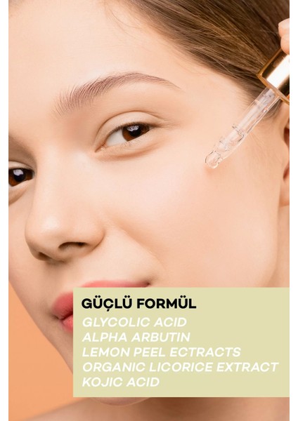 Cilt Tonu Aydınlatıcı Glycolic Acid Serum 30ML fiyatları