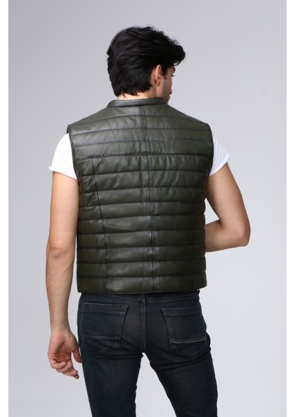 Erkek Deri Yelek modelleri