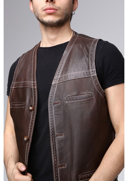 Erkek Deri Yelek fiyatları