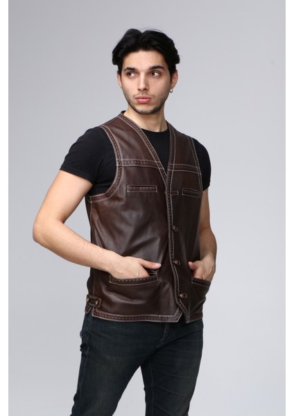 Erkek Deri Yelek fırsatları