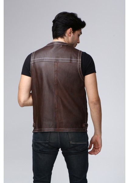 Erkek Deri Yelek indirimleri