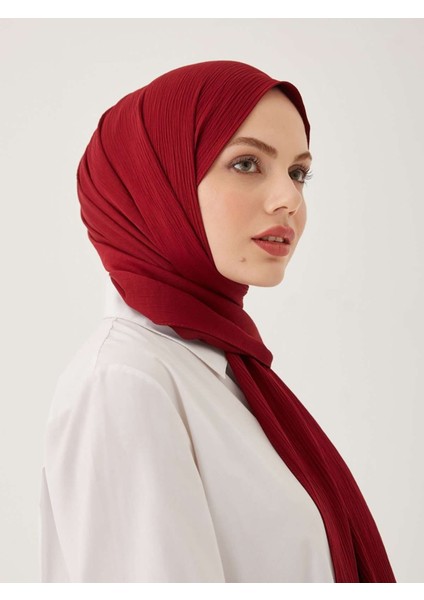 Krinkil Ipeği Şal Bordo indirimleri