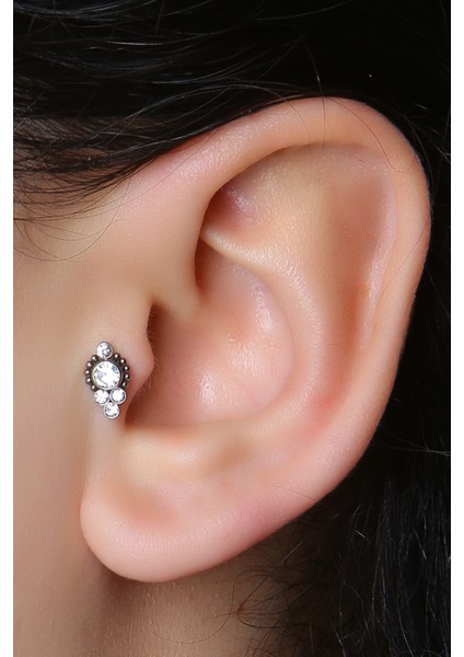 Retro Model Silver Piercing