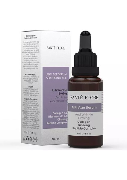 Anti Age Bakım Serumu 30 ml
