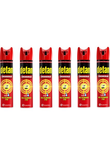 Sinekkıran Su Bazlı Aeresol 275 ml x 6 Adet