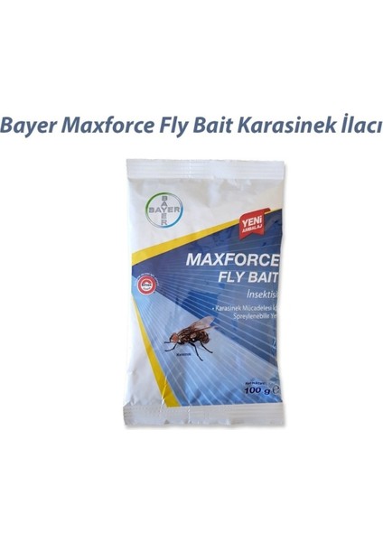 Maxforce Fly Bait Wg 100 gr Granül Kara Sinek Ilacı