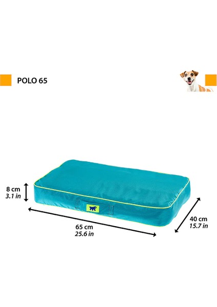 Polo 65 Köpek Minder Açık Mavi