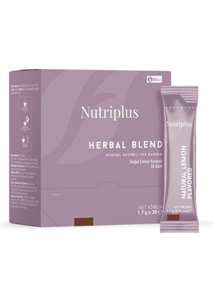 Nutriplus Herbal Blend Limon 1,7 G*30