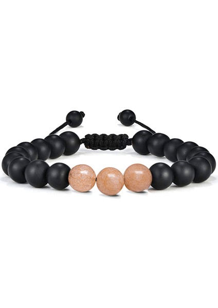 Sertifikalı Doğal Kalsit Kireç Taşı Oniks Doğal Taş Bileklik Seti fırsatları