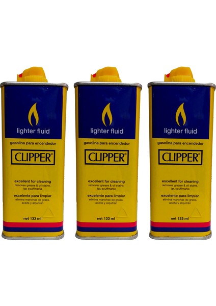 Çakmak Benzini 133 ml 3 Adet
