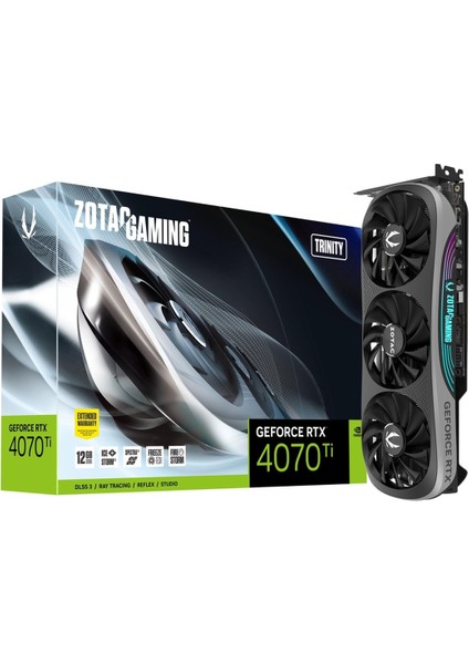 Geforce Rtx 4070 Ti Trinity 12GB GDDR6X 192 Bit Ekran Kartı ZT-D40710D-10P