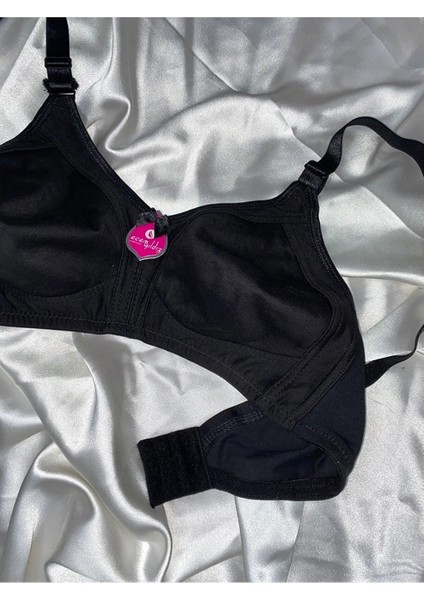 Kadın Büyük Beden C Cup Pamuklu Penye Toparlayıcı Sütyen fiyatları