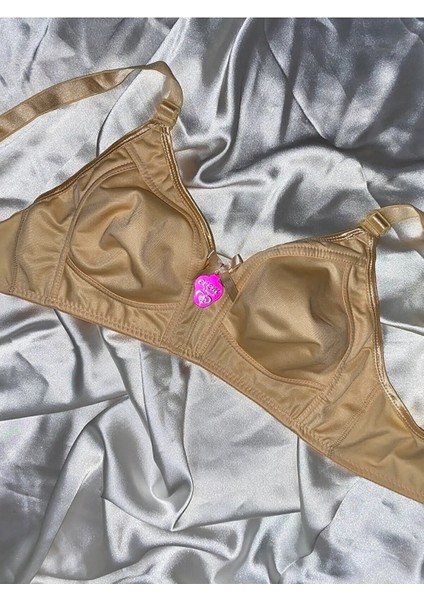 Kadın Büyük Beden C Cup Pamuklu Penye Toparlayıcı Sütyen fiyatları