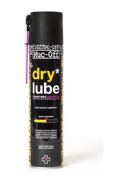 Dry Weather Chain Lube 400ML Aerosol Sprey Zincir Yağı