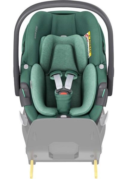 Adac'lı Pebble 360 Derece Dönebilen Yatabilen Bebek Oto Koltuğu ve Ana Kucağı 0-13 kg Essential Green