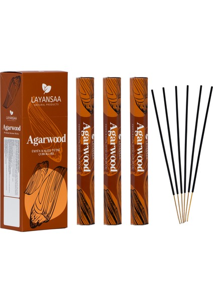 Agarwood Çubuk Tütsü