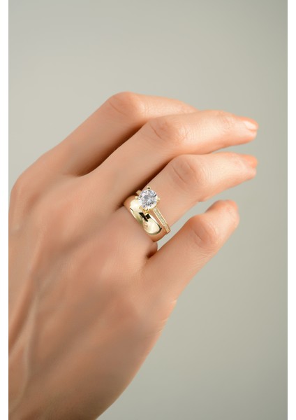 Twin Tektaş Alyans Altın Yüzük CGKYZK0063 fırsatları