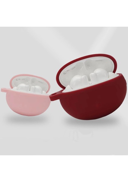 Huawei Freebuds 5i ile Uyumlu Kılıf Solid Color Smooth Matte Tpu Siyah