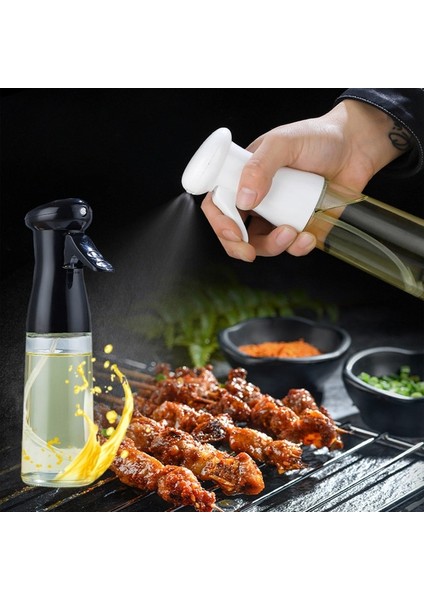 Cam Sprey Şişe, Spreyli Zeytinyağı Şişesi, Barbekü Sprey Şişesi, Airfryer Tasarruf Için Sprey Cam