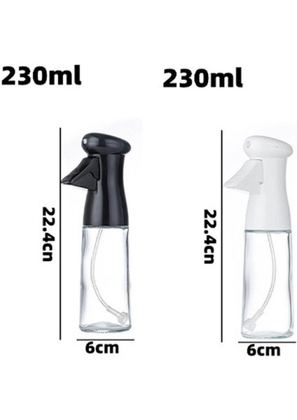 Cam Sprey Şişe, Spreyli Zeytinyağı Şişesi, Barbekü Sprey Şişesi, Airfryer Tasarruf Için Sprey Cam