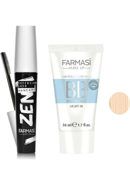 Bb Krem All In One Açık 50 ml + Zen Maskara Set