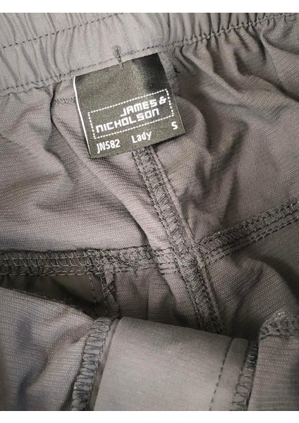 James Nicholson Jn582 Bayan Fermuarlı Streç Pantolon S Beden indirimleri