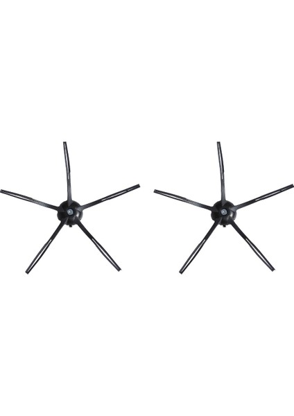 Roborock Q7 Max Uyumlu 2 Adet Siyah Yan Fırça