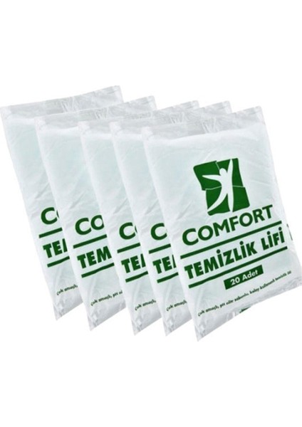Comford Hasta Temizleme Lifi (Süngeri) 5 Paket