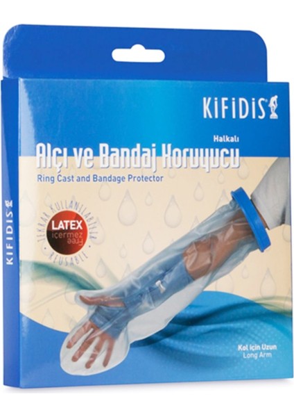 Kifidis Alçı Ve Bandaj Koruyucu Kol Için Uzun
