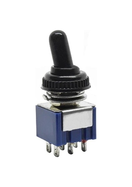 Roba MTS-203 Mini Toggle Çift Anahtar 3A 250V On / Off / On 6 Pin 3 Pozisyon
