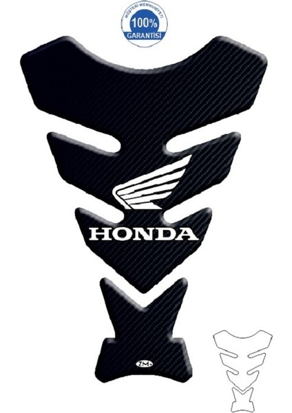 Honda Üniversal Tank Pad Karbon-Siyah