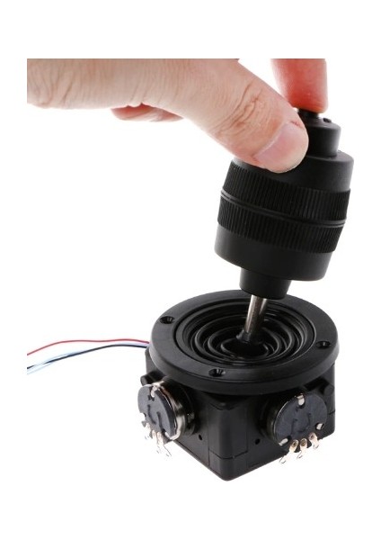 Roba JH-D400X-R4 4 Eksen Joystick Butonlu 10K Potansiyometre Ptz 4d Otomasyon Endüstriyel Vinç