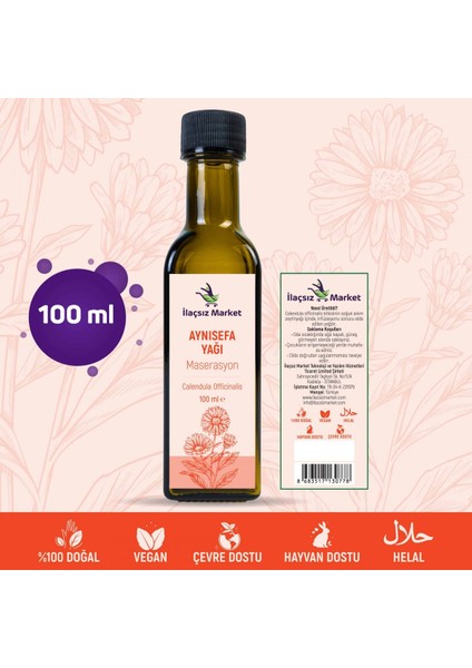 Ilaçsız Market Aynısefa Yağı / 100 ml