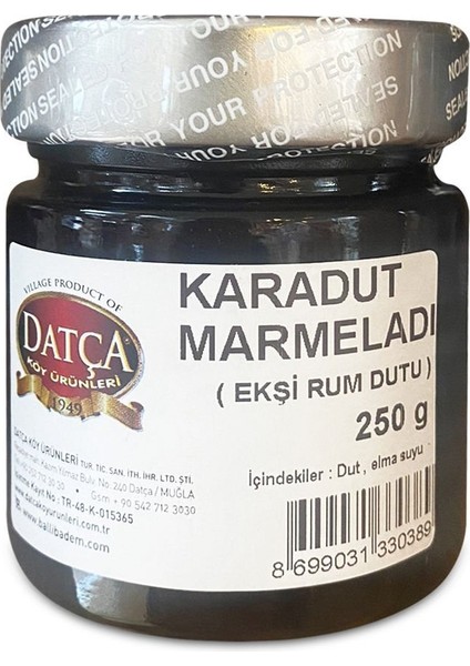 Karadut (Rum Dutu) Marmelatı 250 gr