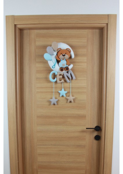 Cem Isimli Aydede Ayıcık Bebek Odası Kapı Süsü modelleri