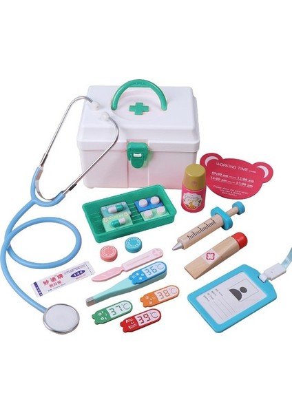 17 Adet Eğitici Doktor Tıbbi Oyuncak Seti (Yurt Dışından)