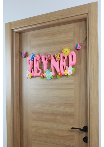 Zeynep Isimli Kız Bebek ve Hastane Odası Kapı Süsü fiyatları