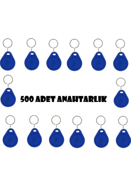 Proximity Manyetik Anahtarlık - 500 Adet Proximity Anahtarlık