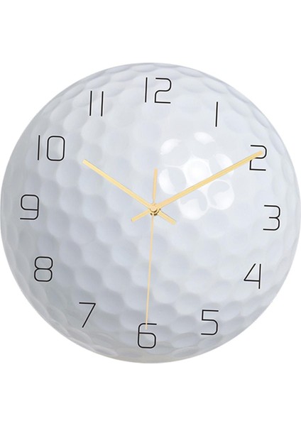 Duvar Saati 12 '' Asılı Yatak Odası Oturma Odası Koridor Ofis Dekoru Golf