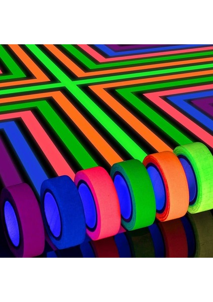 Gece Kulübü Disko Oto Parti Süsleme Yapışkanlı Pvc Uv Bant modelleri