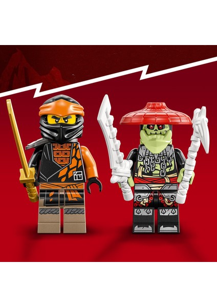 NINJAGO® Cole’un Toprak Ejderhası EVO 71782 - 7 Yaş ve Üzeri Çocuklar İçin Cole ve İskelet Minifigürleri İçeren Yaratıcı Oyuncak Yapım Seti (285 Parça)